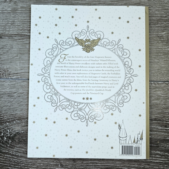 New Harry‎ Potter Adult Coloring Book By Scholastic - Picture 7 of 7